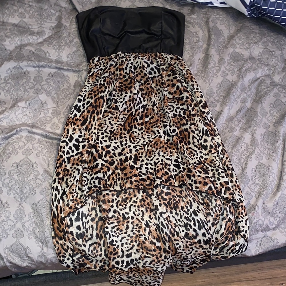 Karys fashion cheetah print dress